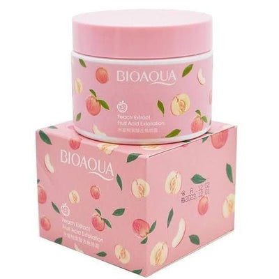 BIOAQUA Honey Peach Exfoliating Cream Facial Scrub Exfoliant Body Scrub